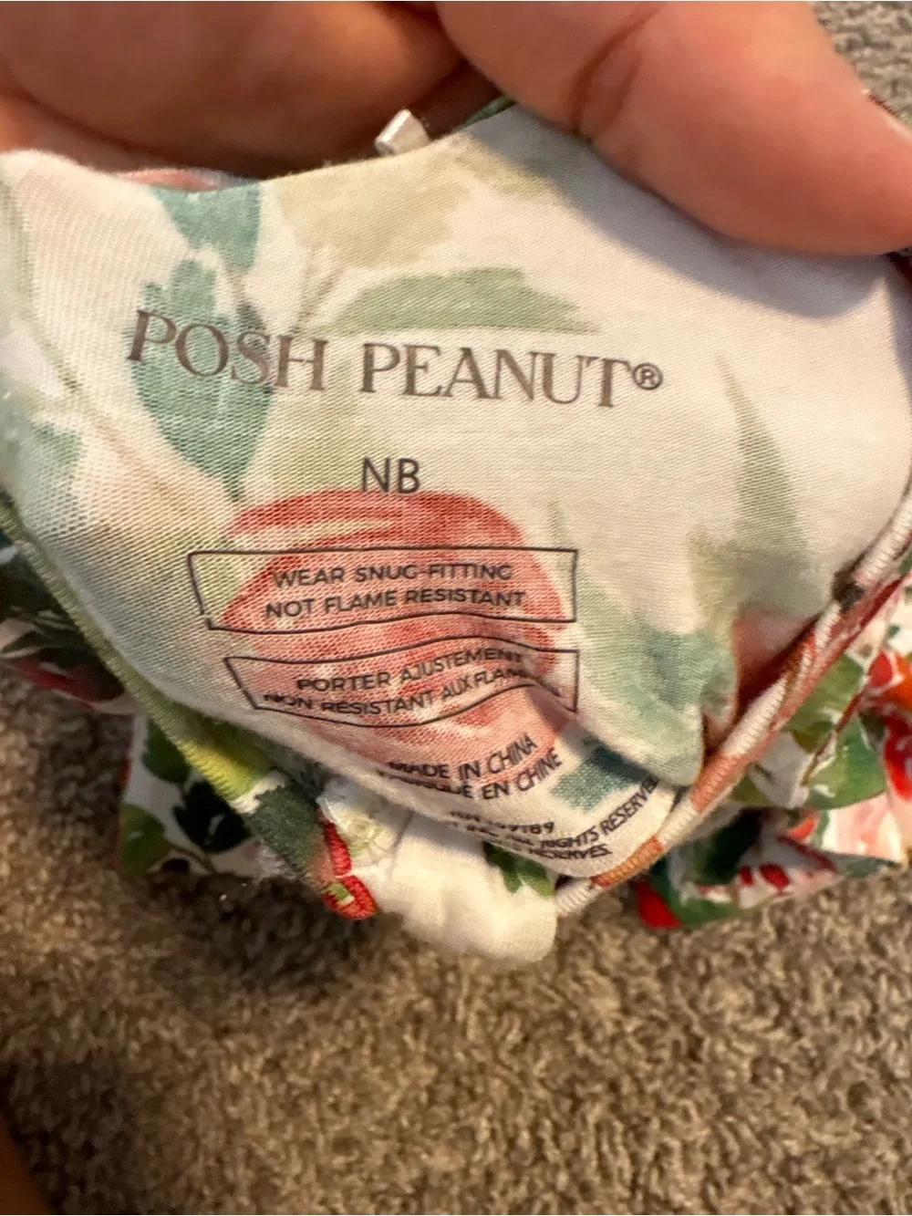 Posh Peanut size newborn